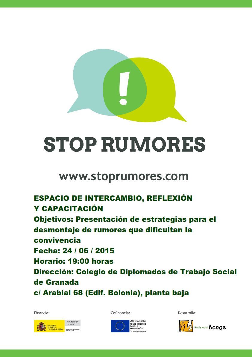 Charla «Stop Rumores»