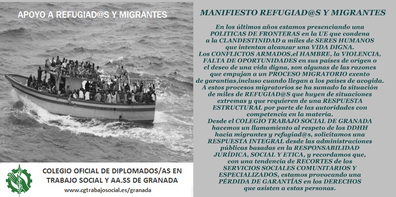 Manifiesto sobre la Crisis de los Refugiad@s