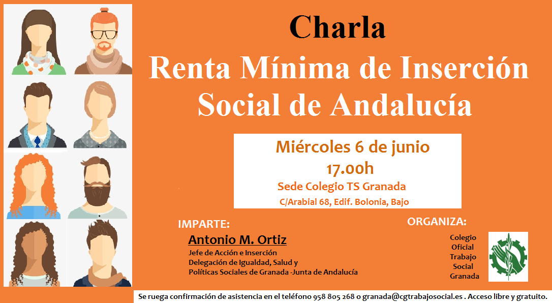 Charla sobre la Renta Mínima de Inserción Social de Andalucía