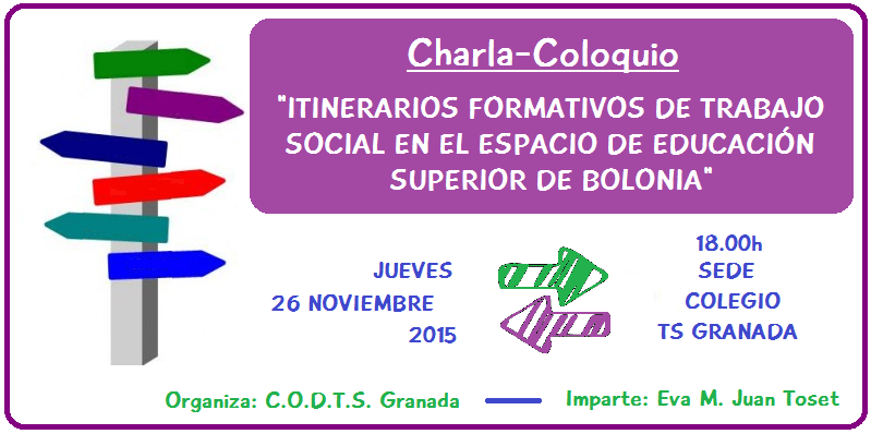 Continúa el Ciclo de Charlas-Coloquio con Itinerarios Formativos de Trabajo Social…