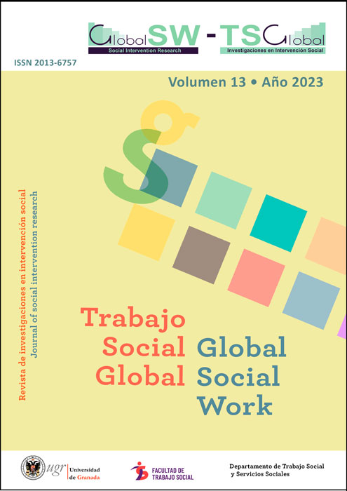El COTS se estrena como patrocinador de la Revista Trabajo Social Global de la UGR