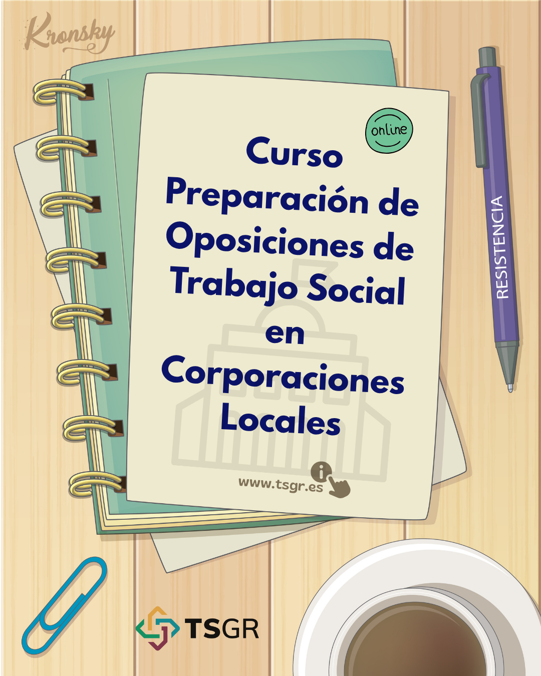 Curso online de Preparación de Oposiciones para Corporaciones Locales