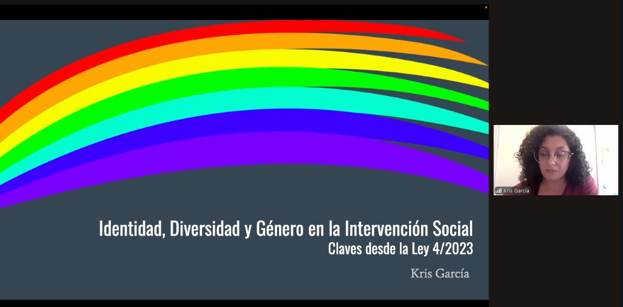 El Colegio retoma su ciclo de webinar con una sesión dedicada a la normativa del colectivo LGTBIAQ+