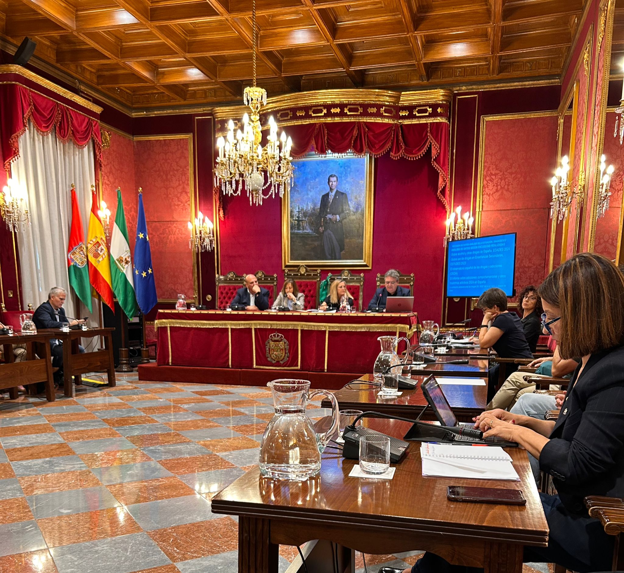 El Colegio participa en la presentación del nuevo Plan Municipal de Drogas y Adicciones