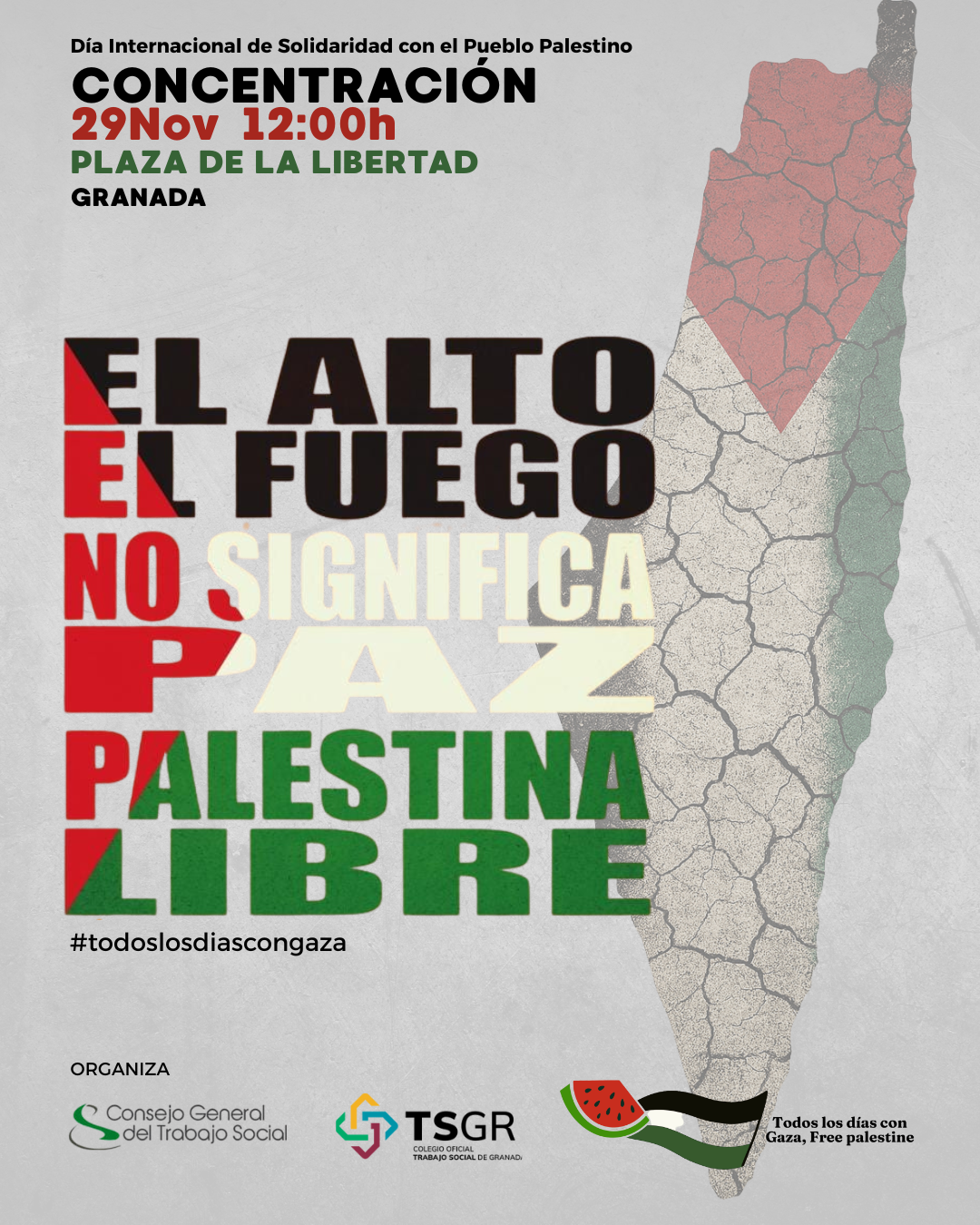 CONCENTRACIÓN POR PALESTINA