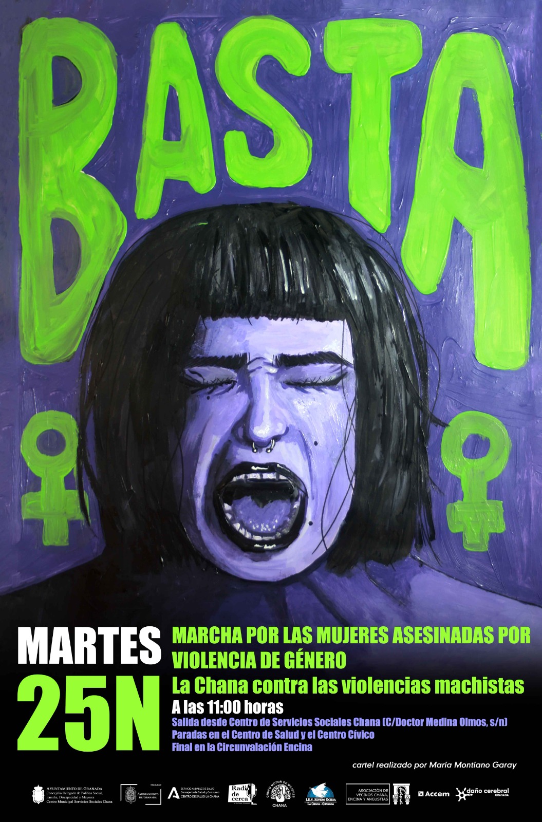 La Chana levanta la voz por el 25N y nosotras la acompañamos