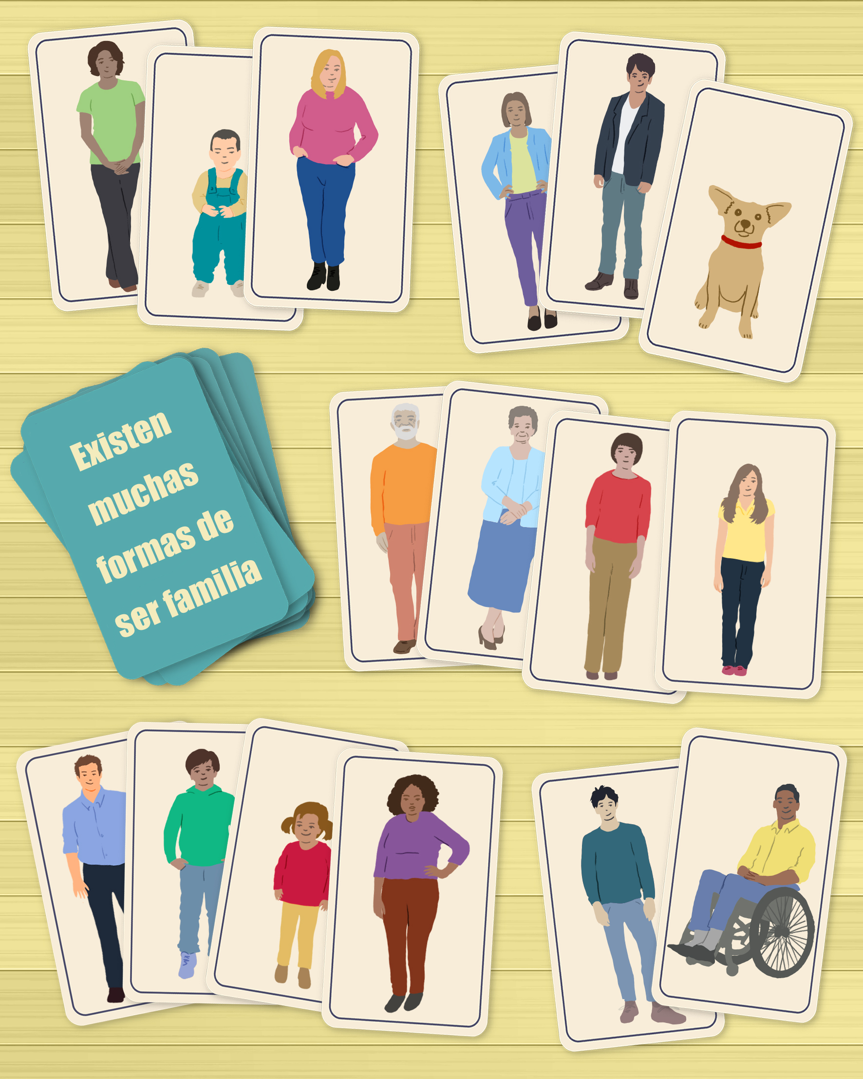 Diciembre: un mes para pensar en la diversidad de familias
