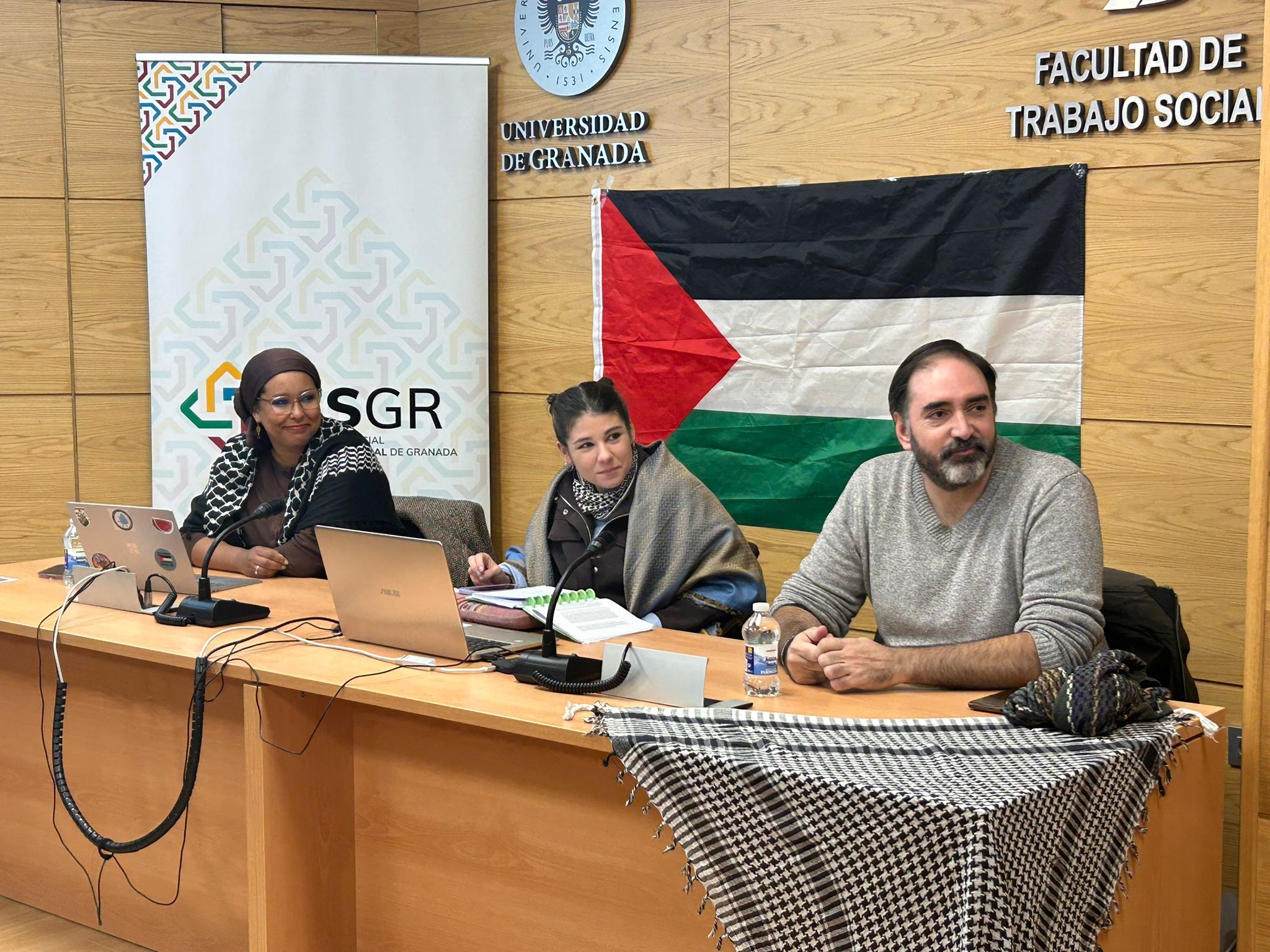 Gracias por acompañarnos en una jornada necesaria sobre derechos humanos y Palestina
