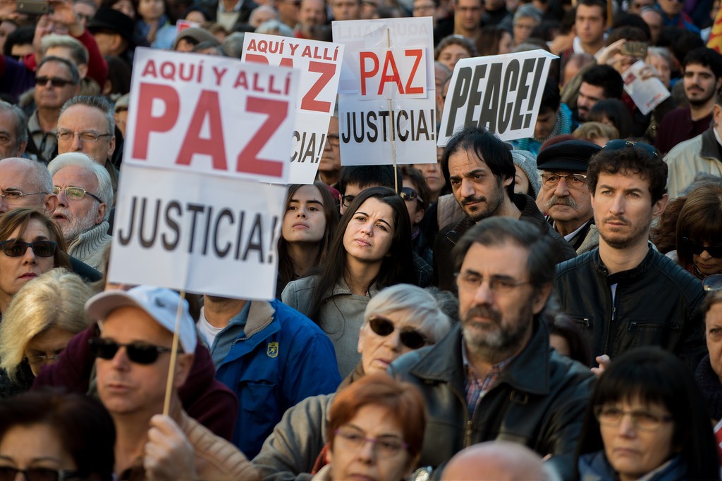 Apoyamos la movilización por la paz