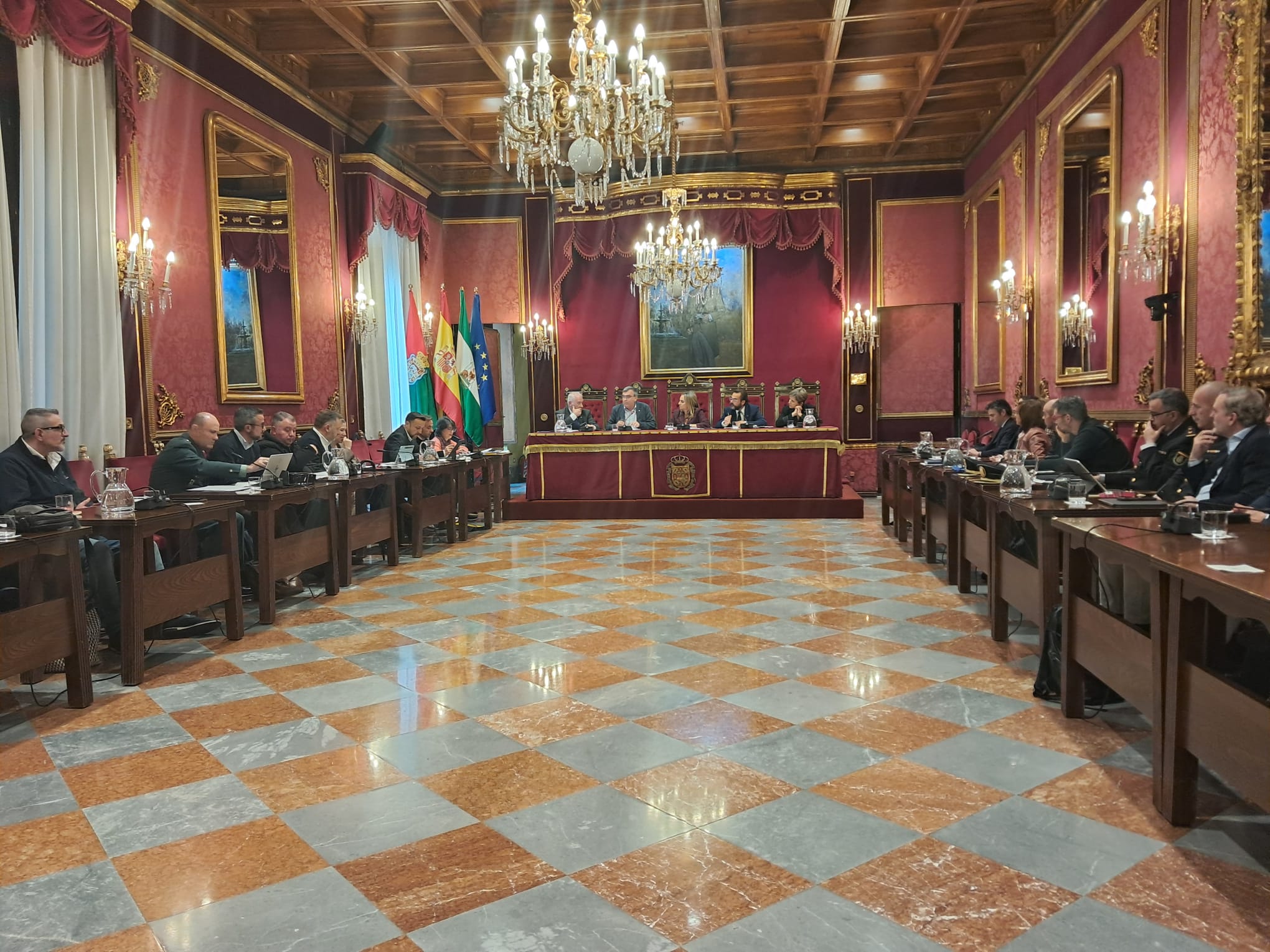 Nuestro GISE participa en la coordinación de la seguridad de cara a Semana Santa