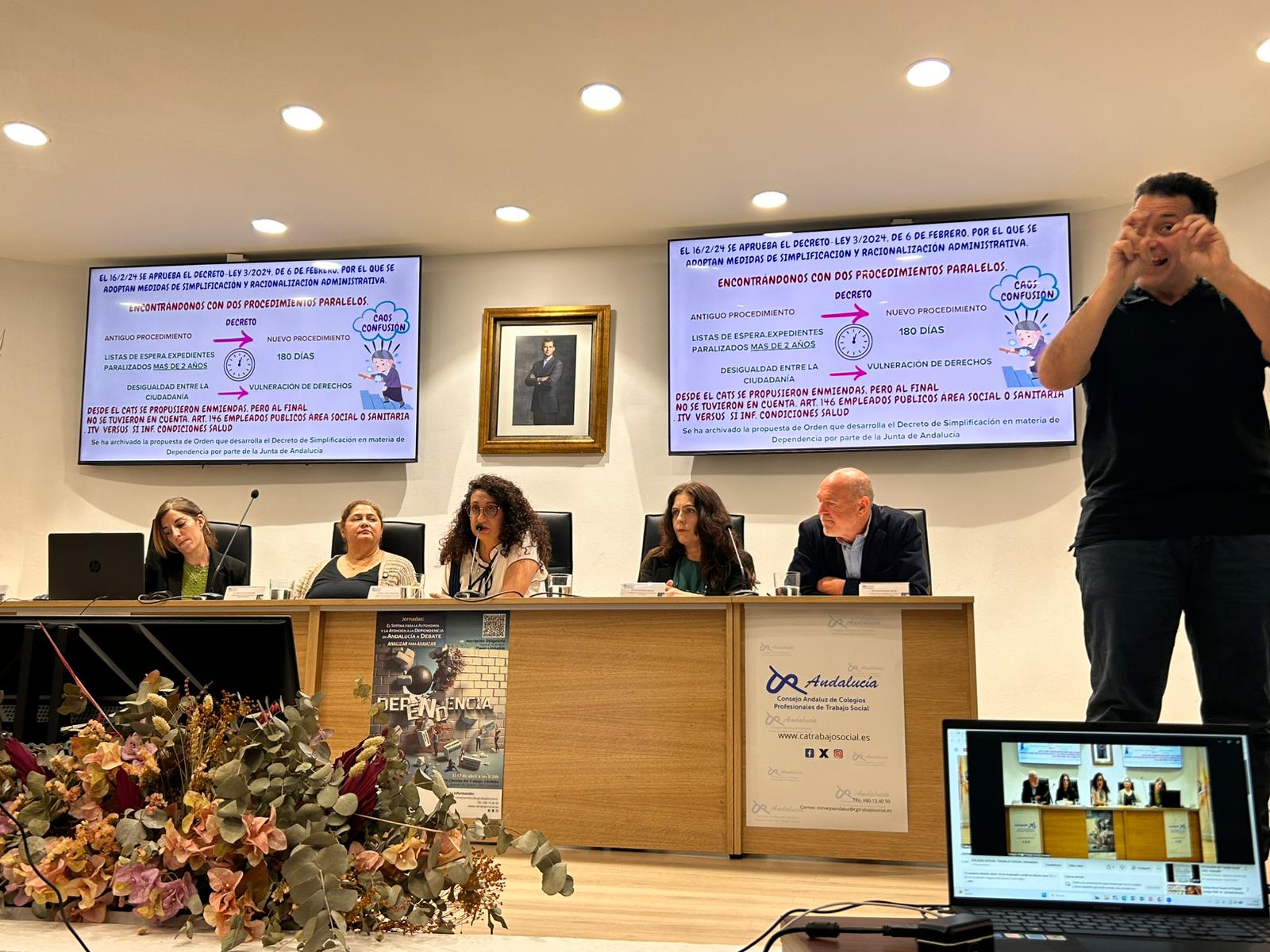 Participamos en las jornadas andaluzas por la dependencia para avanzar en soluciones